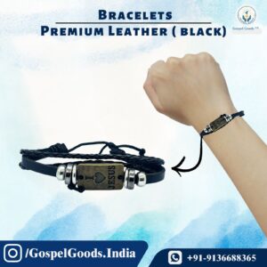Premium Leather Bracelets: I Love Jesus