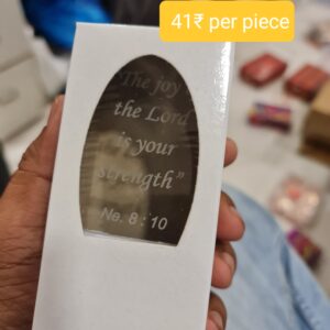 Inspirational Faith Lighting-Christian Multicolour LED Night Lamp with Bible Verse