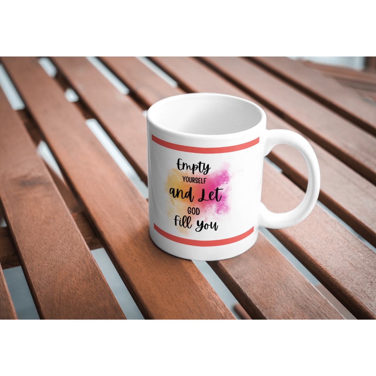 Ceramic Coffee Mug: Spiritual Filling - Image 2