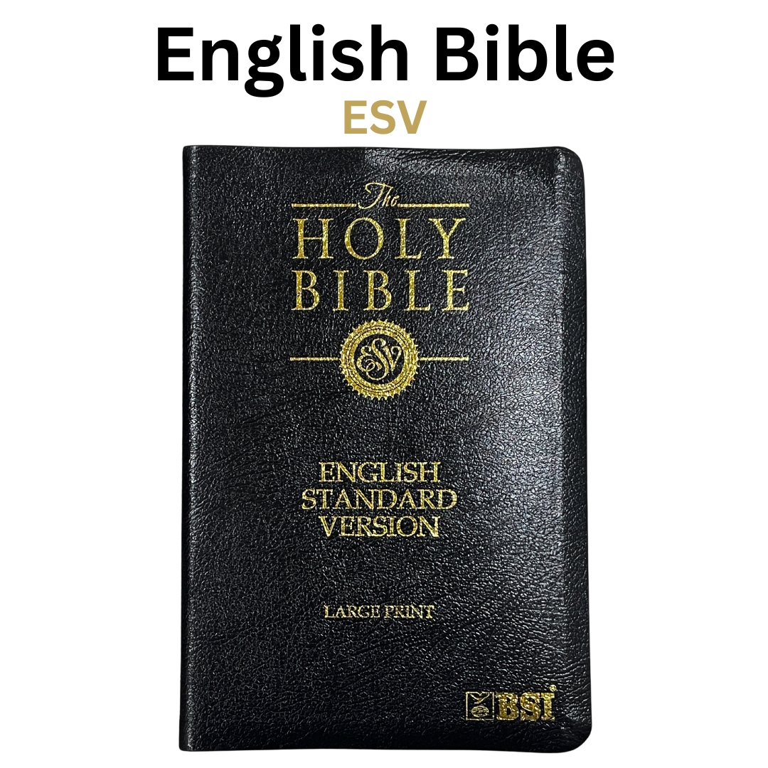 HOLY BIBLE -LARGE PRINT English (ESV)