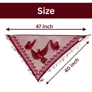 Three Pigeon Christian Ladies Scarf