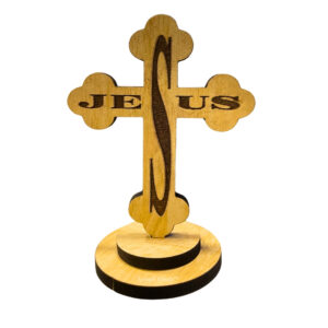 Wooden Jesus Engraved